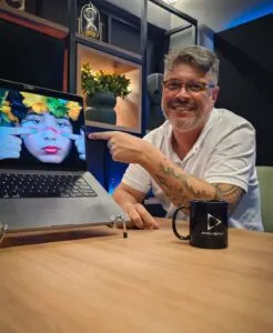 Foto de Sérgio Almeida, Sócio Fundador e Head de Estratégia da TGT Resultados